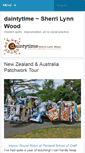 Mobile Screenshot of daintytime.net