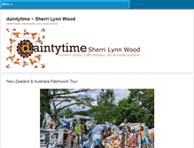 Tablet Screenshot of daintytime.net